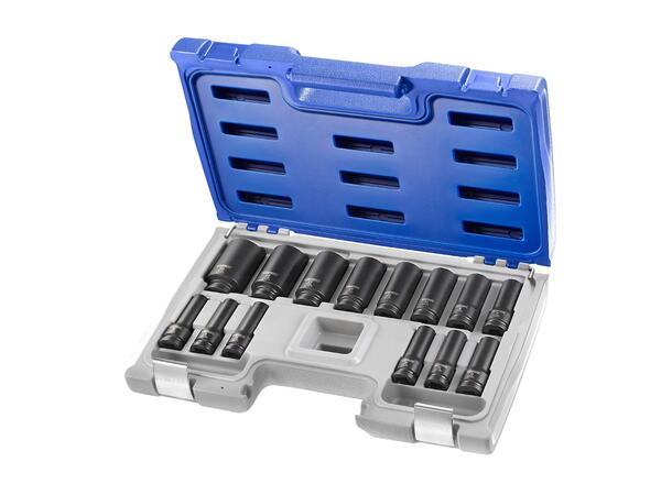 KRAFTPIPESETT 1/2" DR. 10-32MM 14 DELER EXPERT by FACOM® 