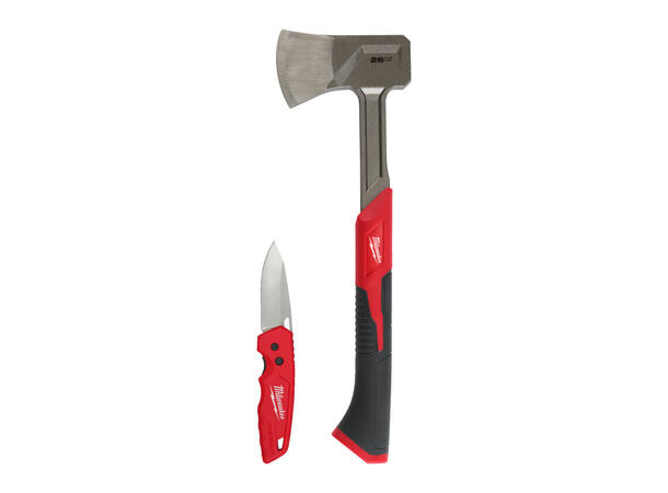 ØKS- OG KNIVSETT LIMITED EDITION Med mulighet for gravering- Milwaukee 