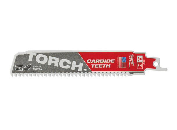 BAJONETTSAGBLAD TORCH KARBID 150MM Metall - Heavy Duty Milwaukee Tilbehør 