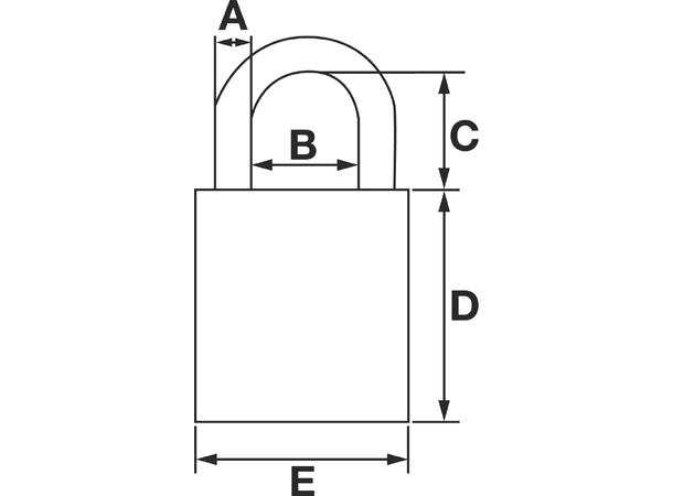 HENGELÅS ABLOY PL3020 ASSA KLASSE 1 Assa Abloy 