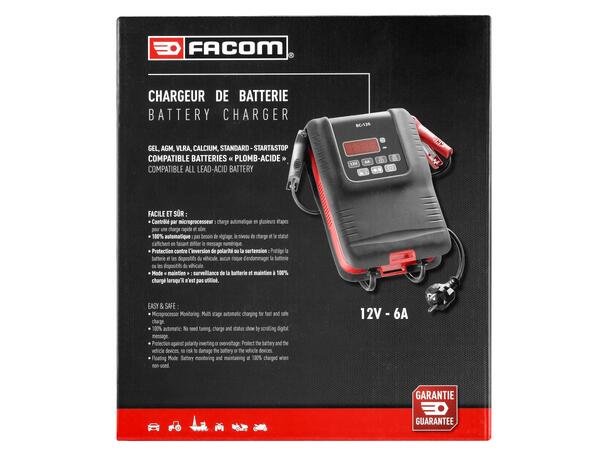 LADER BATTERI 12V 6A Facom 