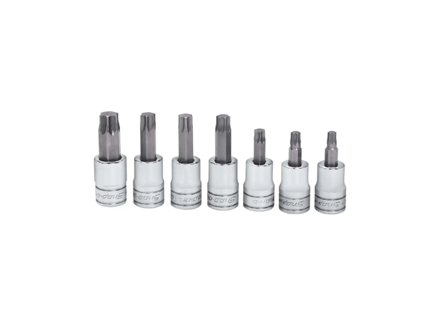 PIPESETT TORX 3/8" DR. 207EFTXY - 7 Deler - Snapon 
