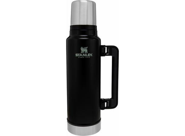 TERMOS 1,4L CLASSIC MATT SORT Med mulighet for gravering - Stanley PMI 