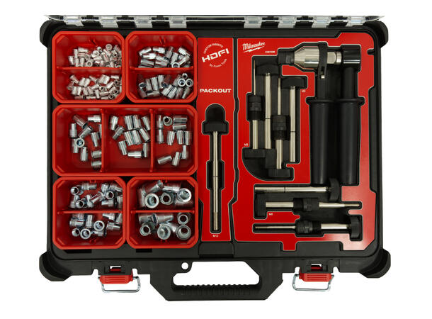 BLINDMUTTERSKRALLE  M5-M12 I  PACKOUT™ RIV906 - TILBEHØRSKOFFERT SLIM - FTC 