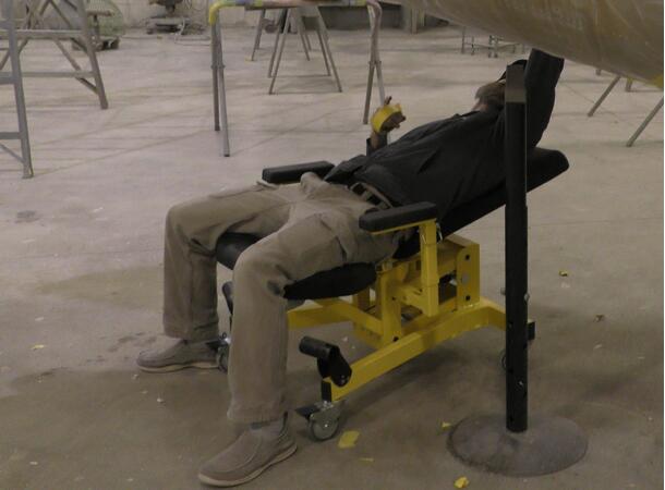 CREEPER AVIATION 117 ADJUSTABLE Liggebrett, industrial 