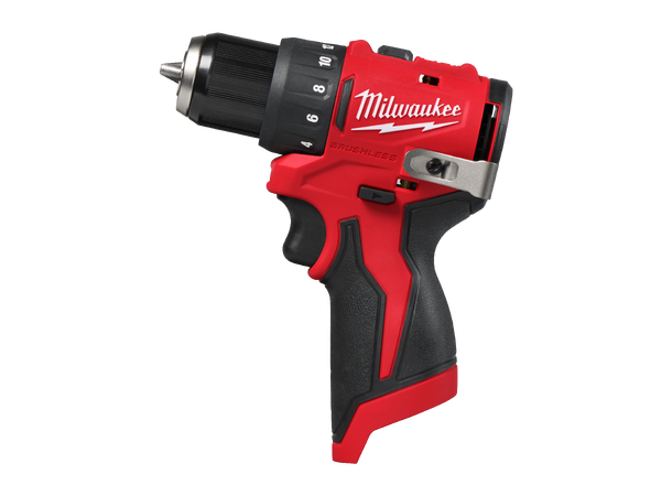 DRILL OG SLAGSKRUTREKKER M12 POWERPACK Inkl 2 batteri og lader - Milwaukee 