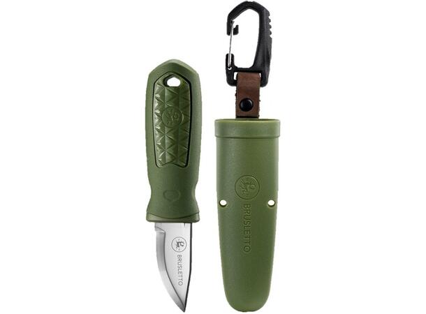 KNIV KONGLA GREEN Brusletto 