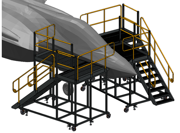 LINE MAINTENANCE SERVICE MODUL F-35 Line Test and Preparation Stand 