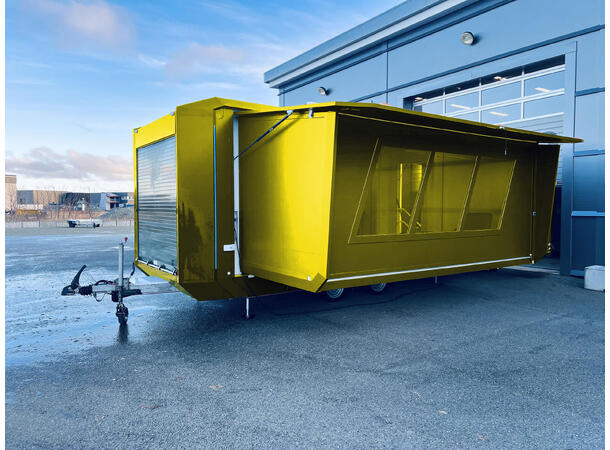 MOBILE FLEXMODULE TRAILER EXT. FIRST AID 3 in 1 solution, 3500 kg, 28m2 