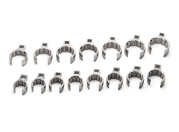 KRÅKEFOTSETT 1/2" 12KANT 1-1/8"-2" 315AN - Flank Drive® Flare Nut - Snapon 
