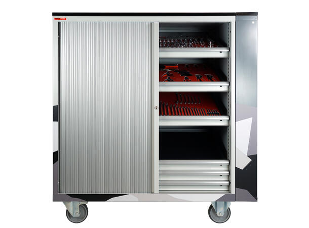ROLLER CABINET AVIATION AW101 Inclined drawers, side cabinet, FTC 