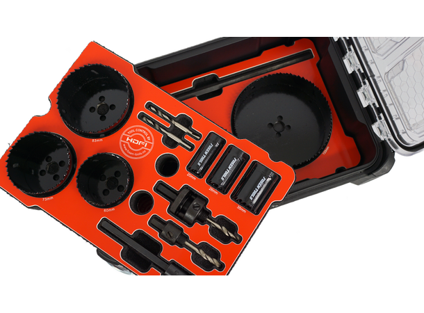 HULLSAGSETT HSS 20-140MM I PACKOUT™ 16 deler i koffert, Transp. FTC 