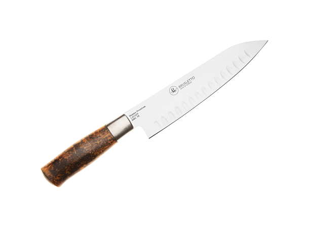 KNIV CHEF 19CM M/ LUFTLOMME Med mulighet for gravering- Brusletto 
