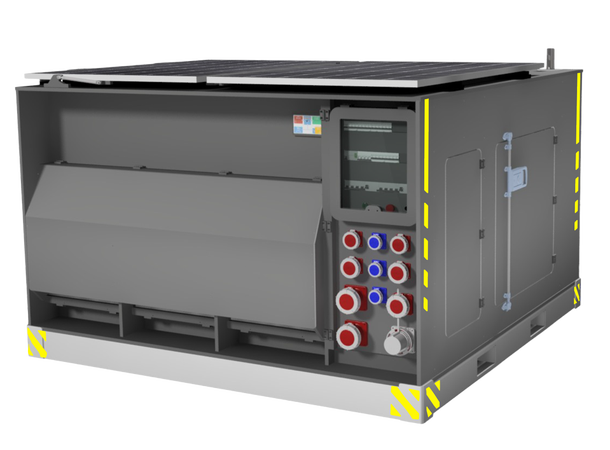 POWER CUBE HYBRID 3000 GREEN ENERGY Generator, UPS & Solarpanels 