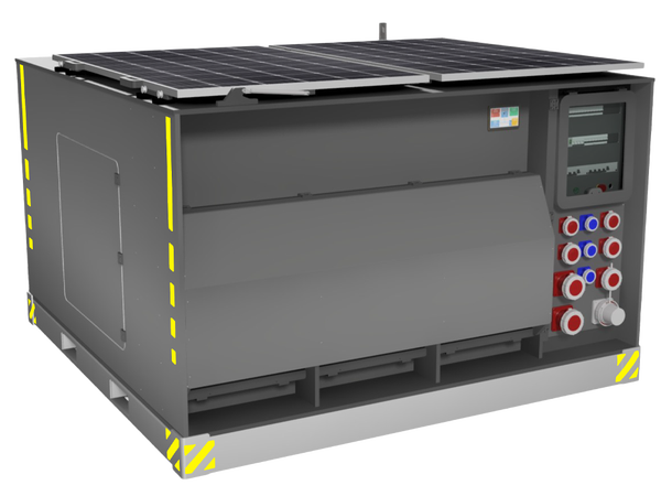 POWER CUBE HYBRID 3000 GREEN ENERGY Generator, UPS & Solarpanels 