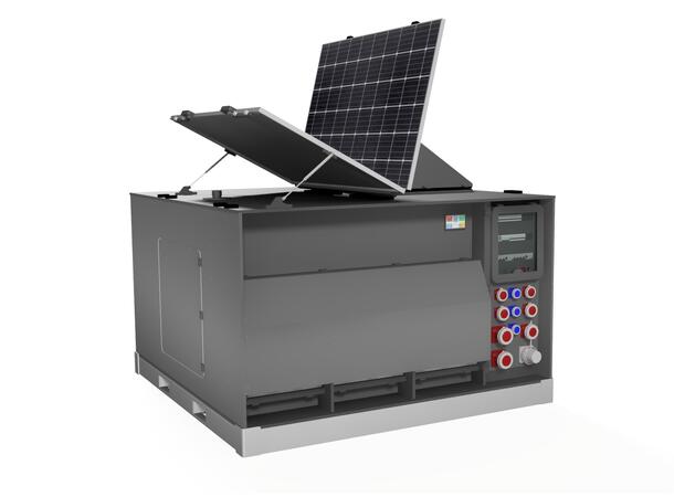 POWER CUBE HYBRID 3000 GREEN ENERGY Generator, UPS & Solarpanels 