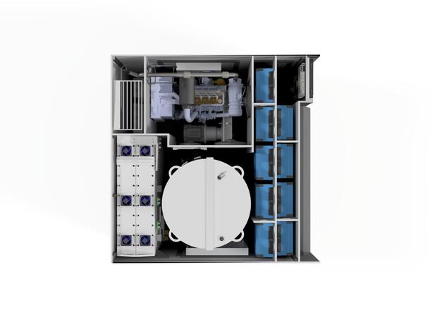 POWER CUBE HYBRID 3000 GREEN ENERGY Generator, UPS & Solarpanels 