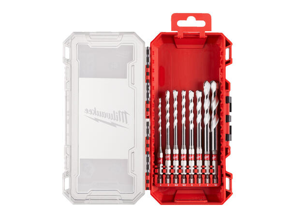 UNIVERSALBORSETT HEX 8P Milwaukee 