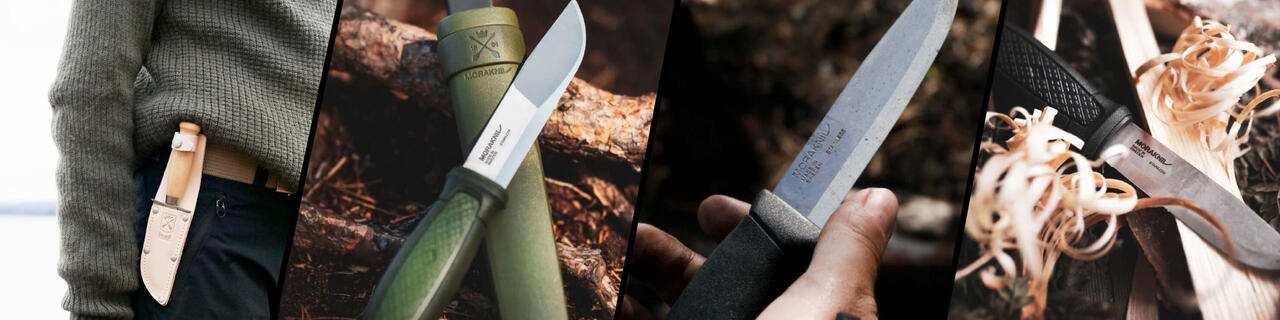 Morakniv svenske kniver banner