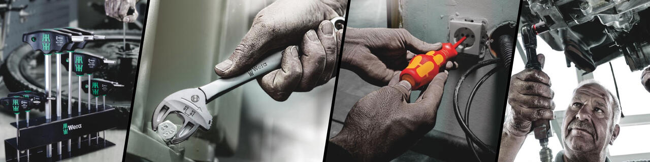 Wera premium skrutrekkere og bits banner