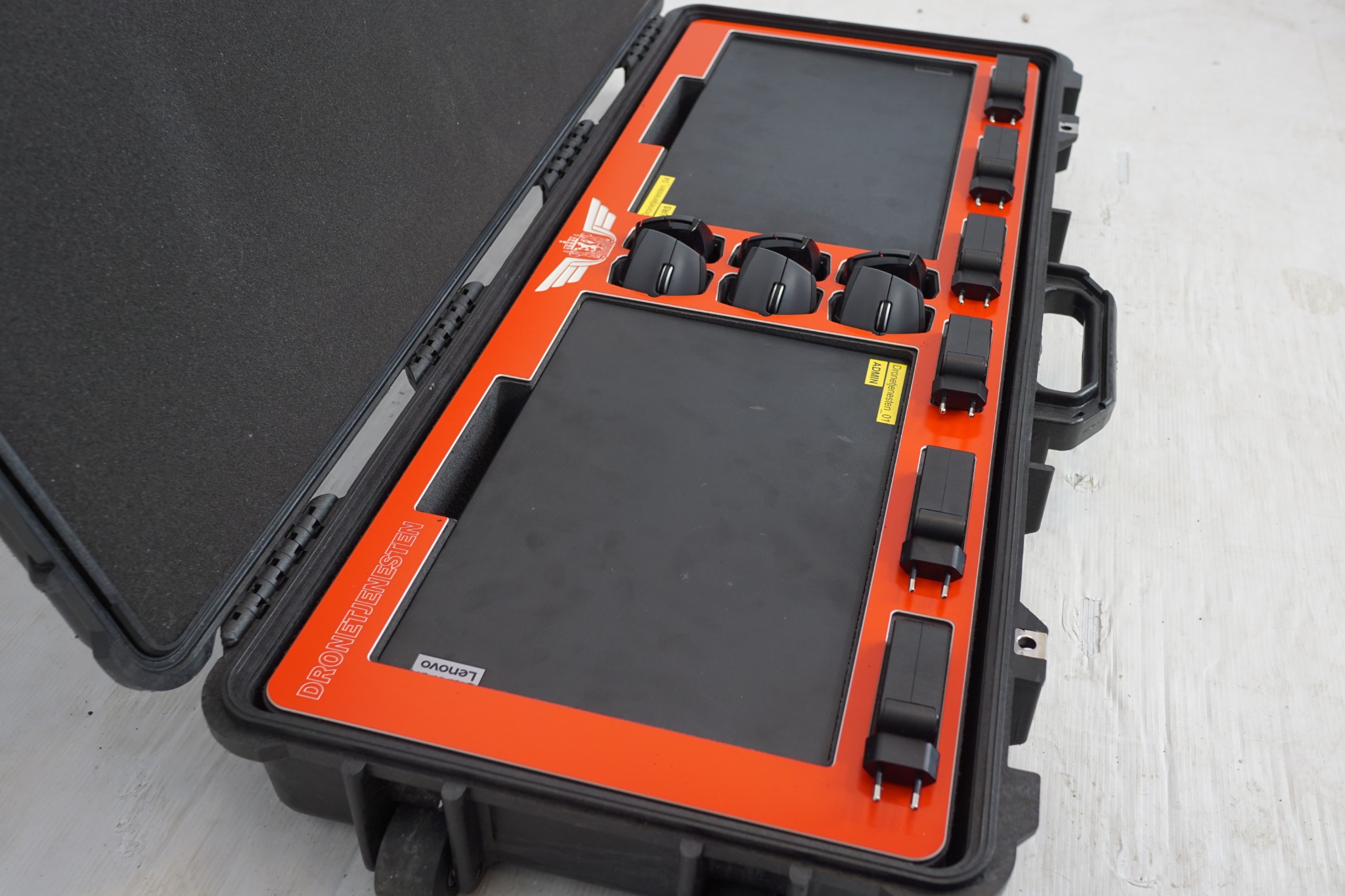 Skreddersydd dronekoffert for politiet