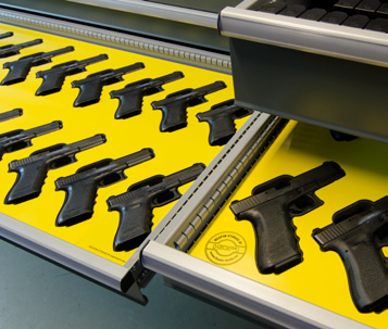 Våpenskap og sikker våpenoppbevaring til politiet