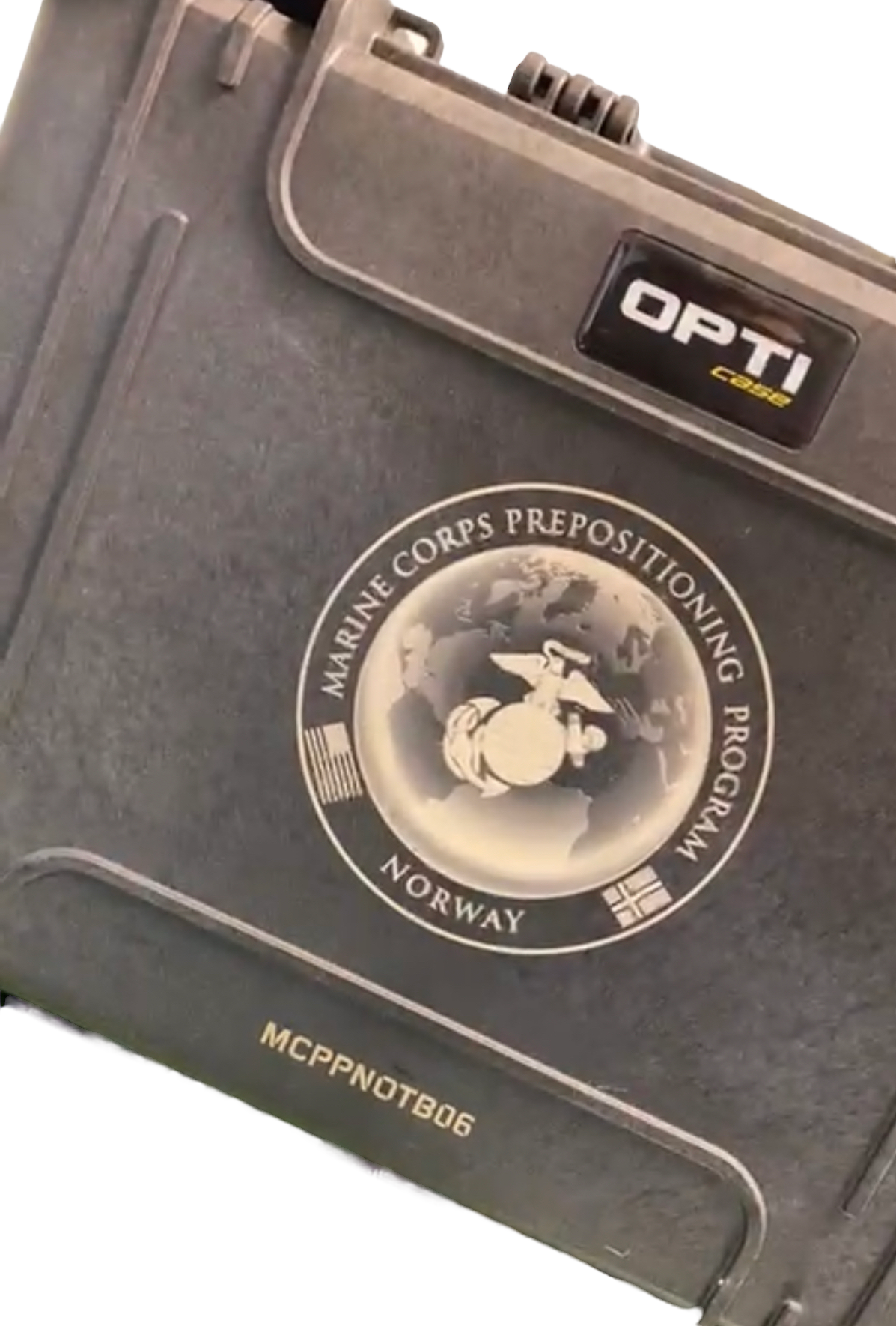 Lasergravert metall med logo