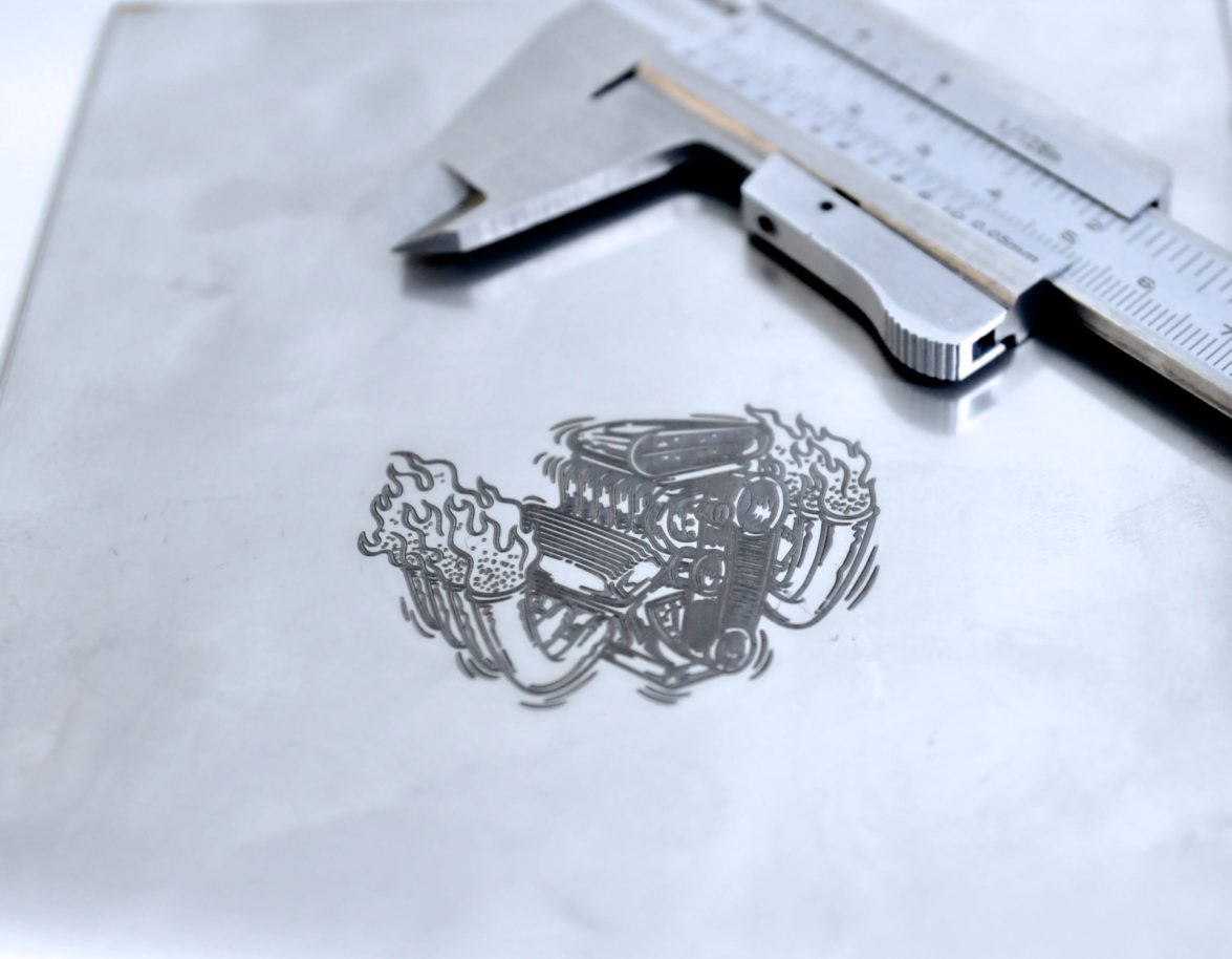 Lasergravert verktøy