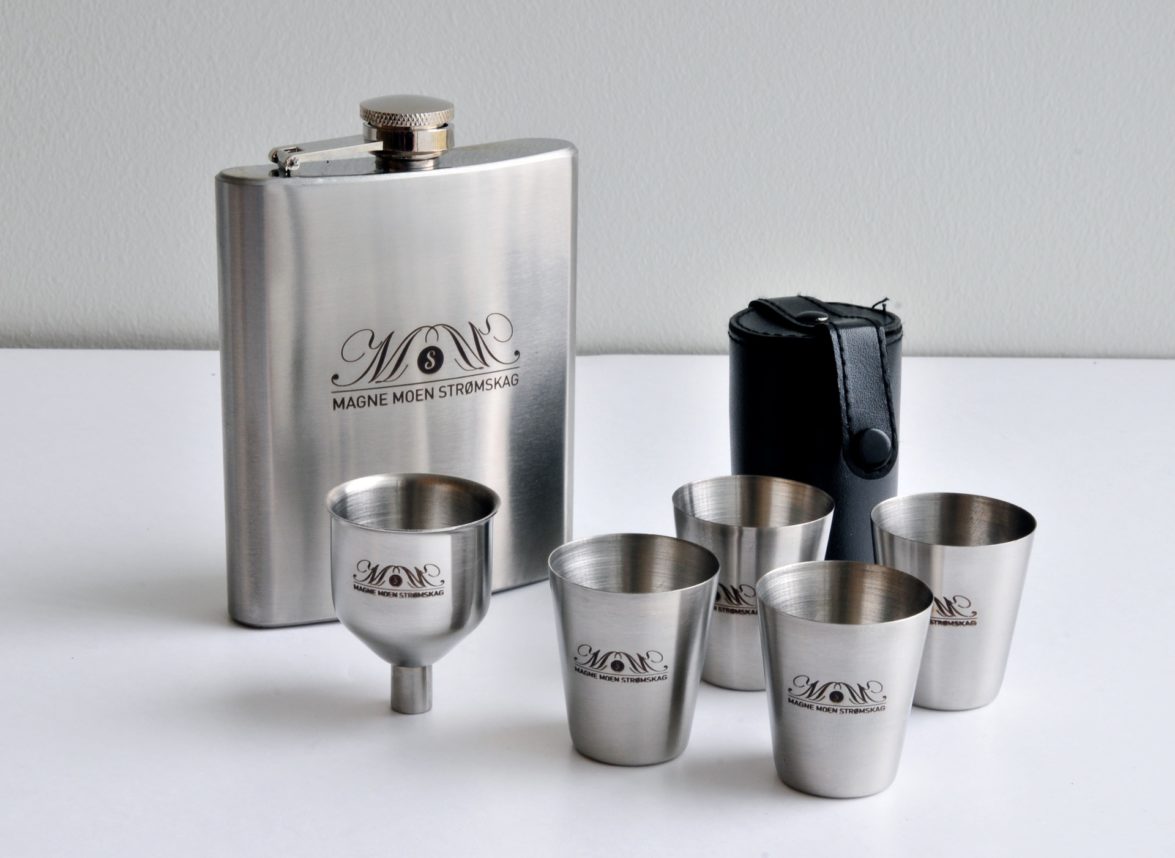 Lasergravert metalloverflate