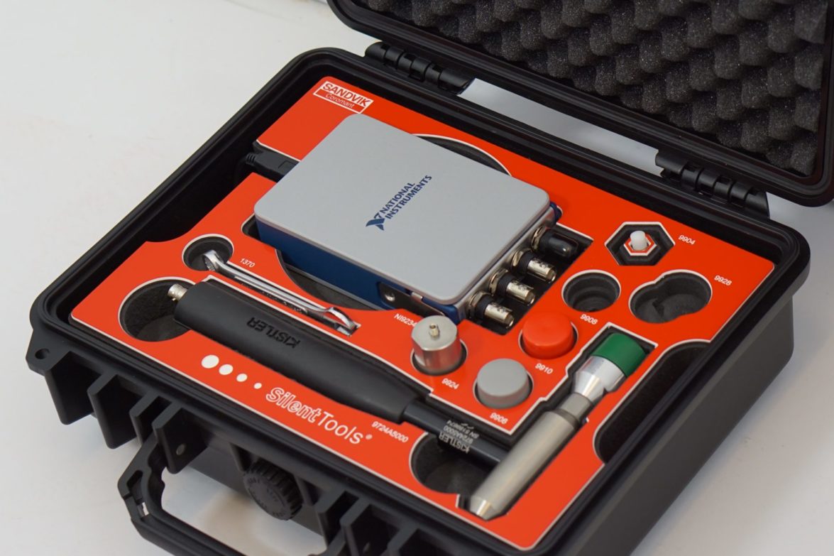 Presisjonsmåleutstyr i skreddersydd koffert fra Fosen Tools