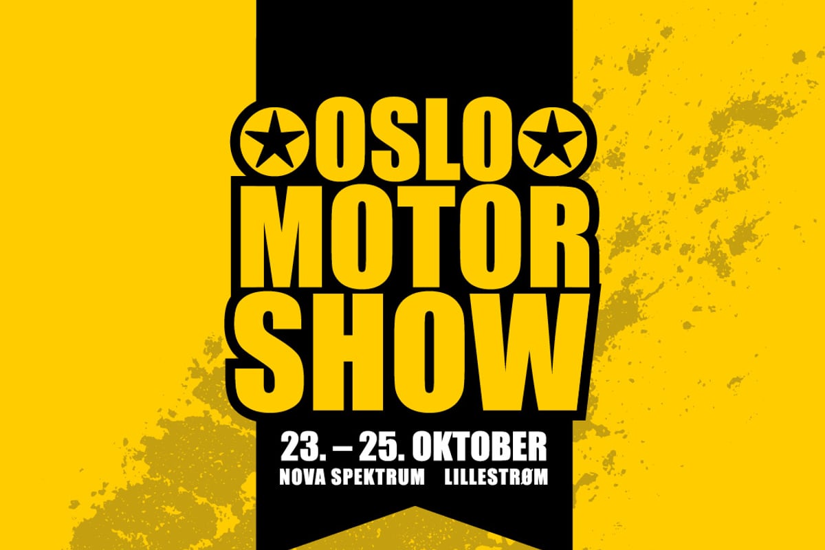 Oslo Motor Show 2026, 23.–25. oktober på NOVA Spektrum